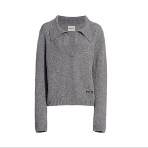 NWOT Khaite polo sweater